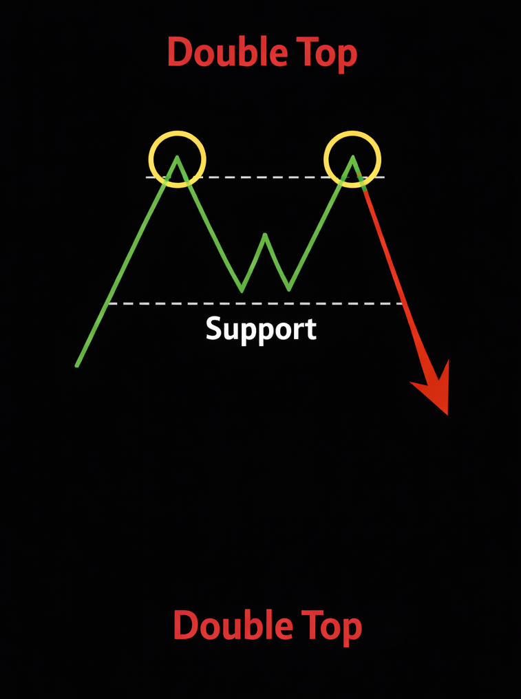 Double Top chart pattern